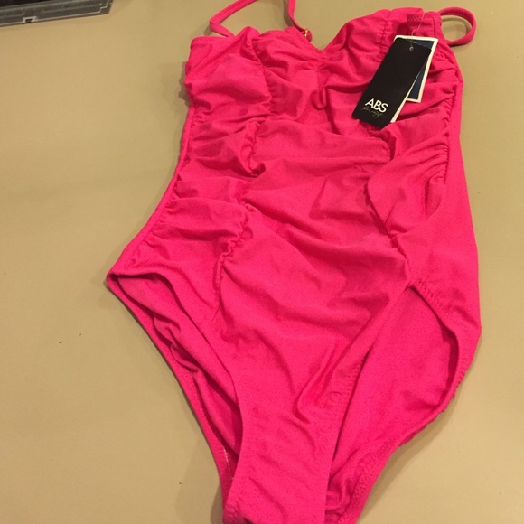 ABS pink bathing suit
