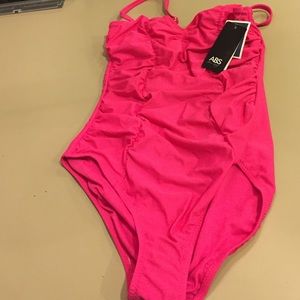 ABS pink bathing suit