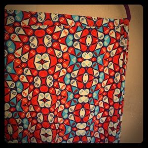 Lularoe Americana 2XL Azure Skirt