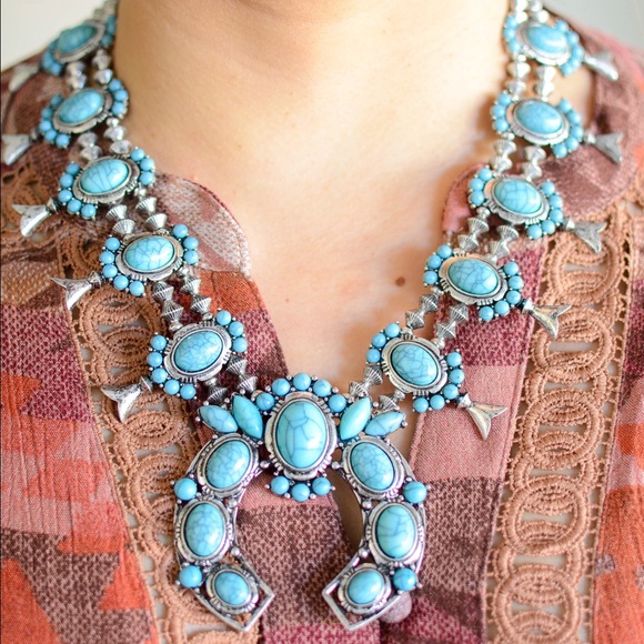 Jewelry - 🌵Squash Blossom Royal Necklace🌵 Jewelry - 🌵Squash Blossom Royal Necklace🌵