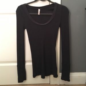 Free People Thermal Knit Top