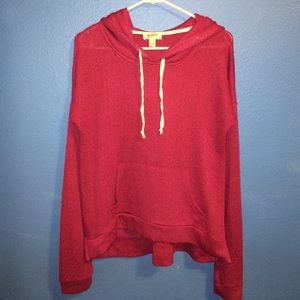 Purple pinkish pullover hoodie