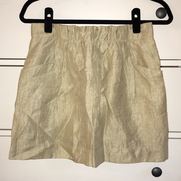 J Crew paper bag waist skirt - Picture 2 of 4