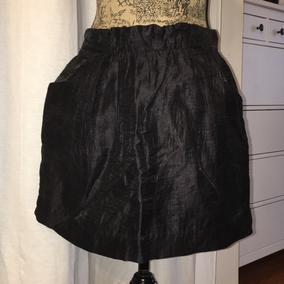 J Crew paper bag waist skirt - Picture 3 of 4