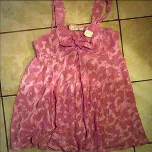Victoria Secret Rose Pink Babydoll Nighty Size M