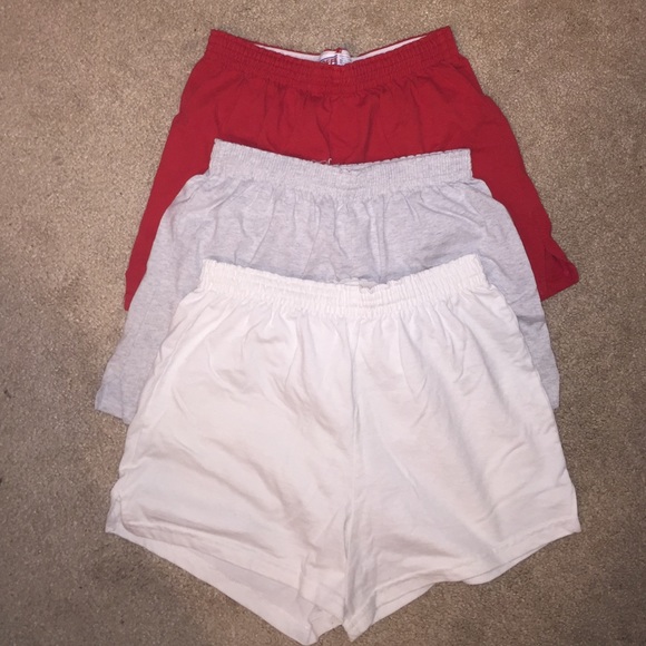 3 Pairs of Women's Soffe Shorts