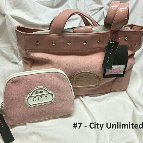 City Unlimited Pink Shoulder Bag