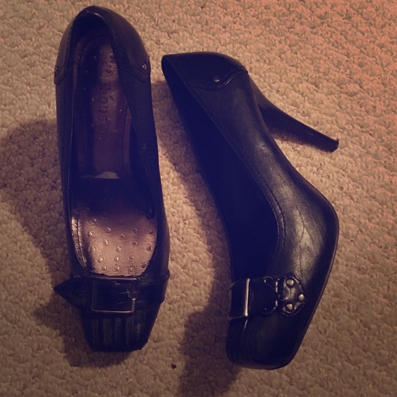 Black Dollhouse Heels