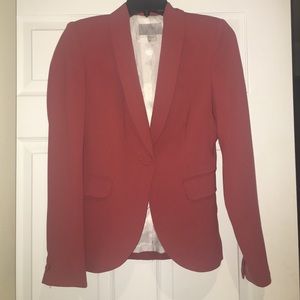 Dusty red blazer