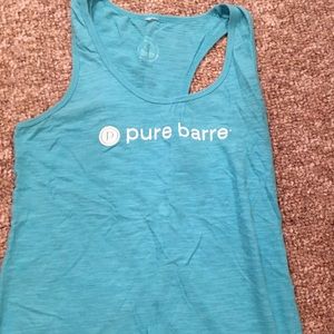 Pure barre blue tank