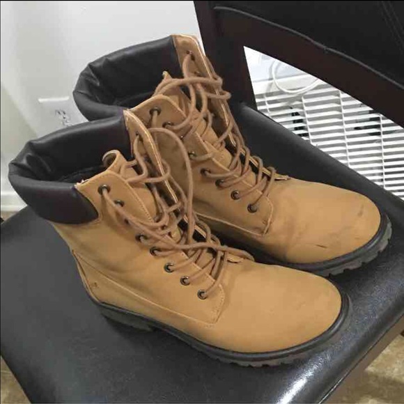 Charlotte Russe combat boots