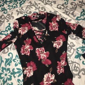 Floral bodysuit