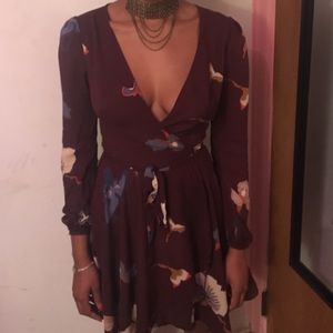 wrap dress