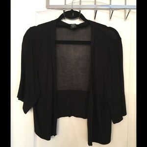 Black Knit Shrug
