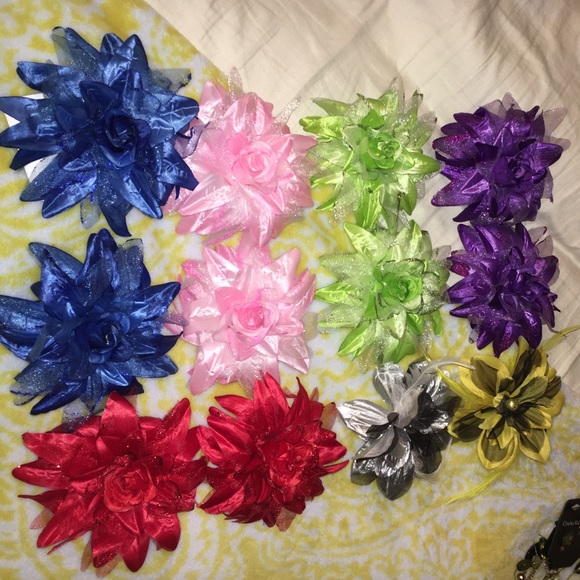 Hair flowers bundle deal