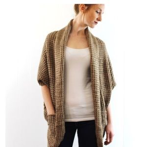 Chunky Knit Cardigan Sweater