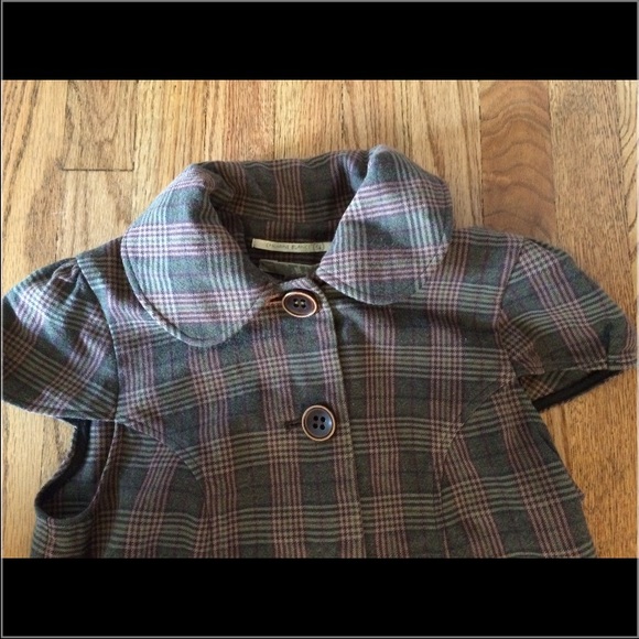 Chemins Blancs plad  short sleeve vest - Picture 3 of 4