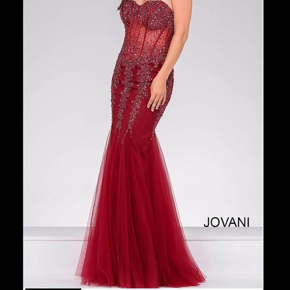 Stunning Jovani mermaid prom/ball dress