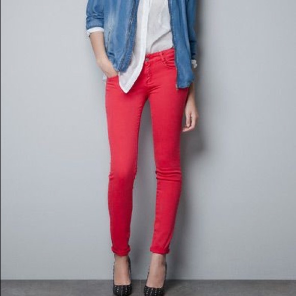 red core denim