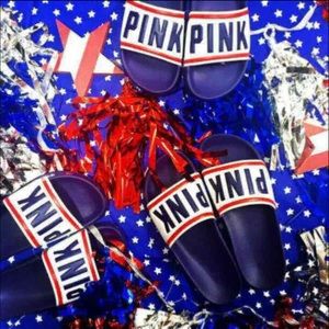 NEW VS PINK Logo Slide S 5/6