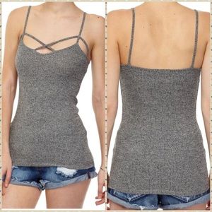 Cross Cross Stretch Cami