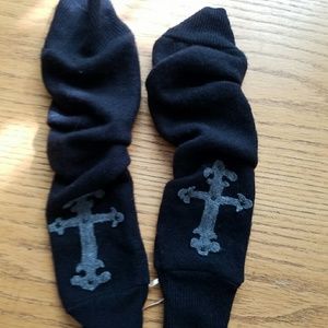 WEEKEND SALE❌❌ Cashmere black glove lets w cross