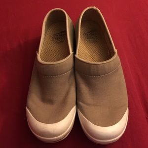 Dansko Vegan Canvas Slip-on Clogs 9
