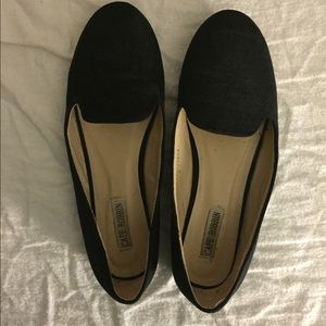 Black smoking flats
