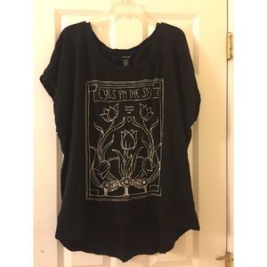Torrid Black Graphic Tee