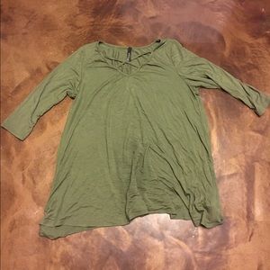 Criss cross top boutique bell top large/xlarge