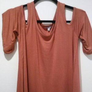 Charolette russe off the shoulder blouse