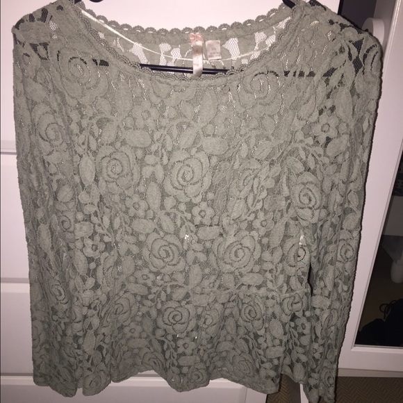 Lauren Conrad Runway Lace Top