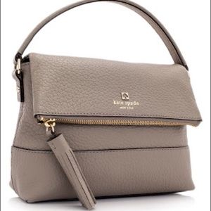 Kate Spade shoulder bag, hazel pebbled leather