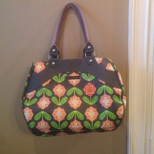 Diaper weekender bag
