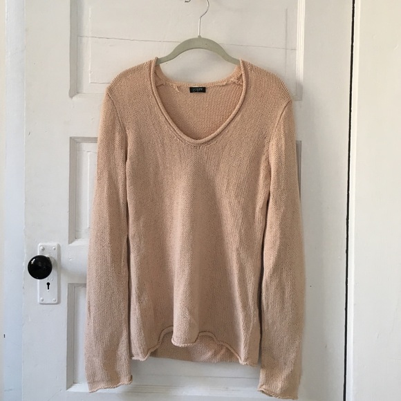 J.Crew Peach Sweater size M