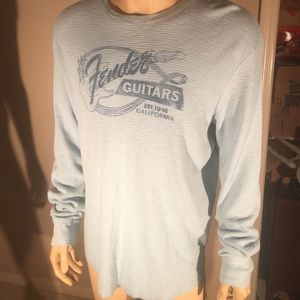 Lucky Brand Men's NWT Fender Guitars Shirt XXL