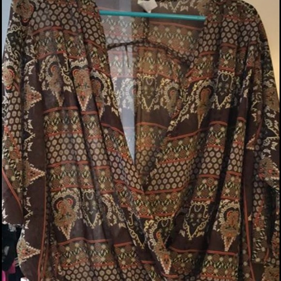 Cross crossed Blouse