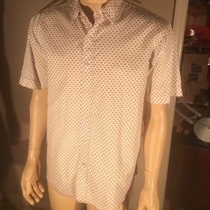 Vintage Alitalia men's button down shirt XL NWT