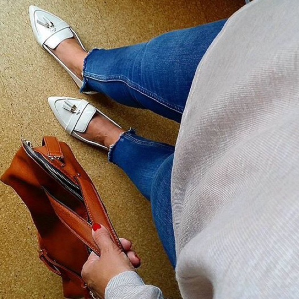 ZARA FLATS LOAFER TASSEL BRAND NEW WITH TAGS