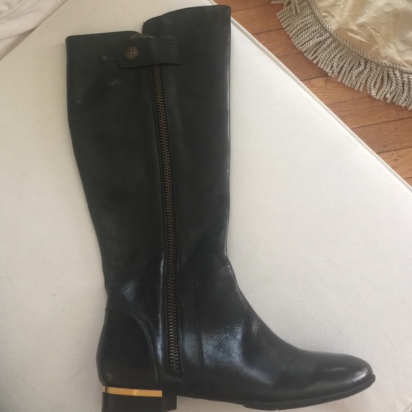 Isola leather boots.
