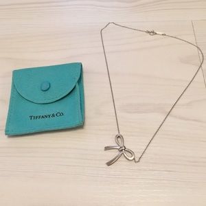 Tiffany & Co. bow choker necklace