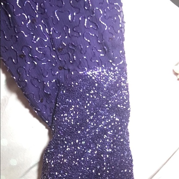 Sequenced prom dress