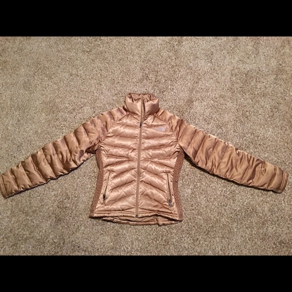 The North Face Gold winter jacket! *WARM*