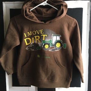John Deere hooded sweatshirt