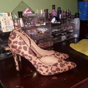 leopard heel