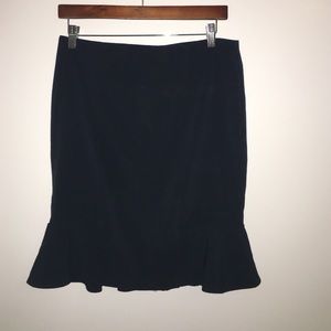 Navy skirt