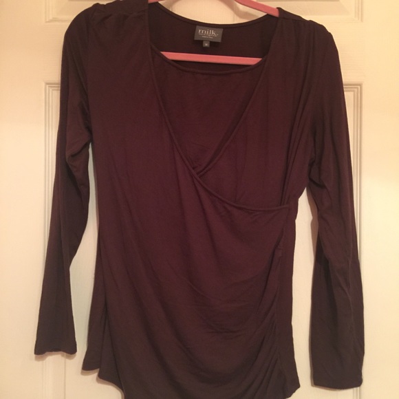 Milk brand breastfeeding top