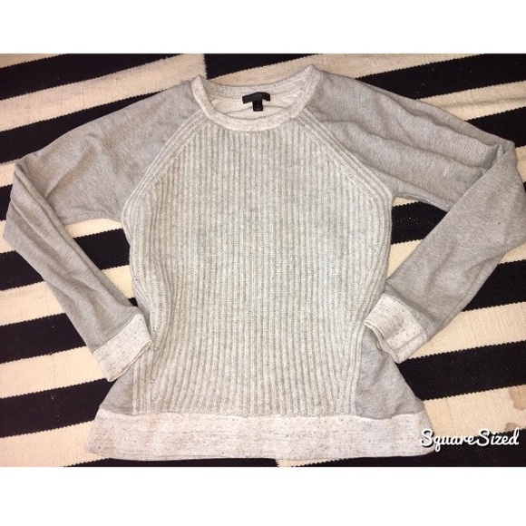 Grey J.Crew Sweatshirt