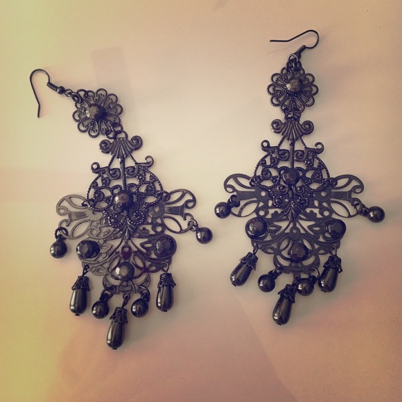 Black Earrings From Express