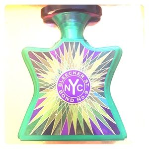 Empty Bleeker Street bottle with box.